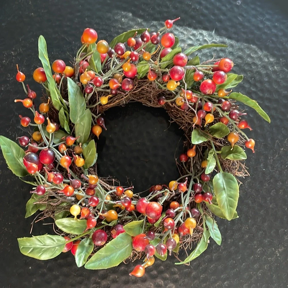 COPY - Restoration Hardware Winter Harvest 10” Pillar Ring.